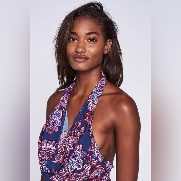 Free People Forever Young Halter Top, Size M - Picture 2 of 11